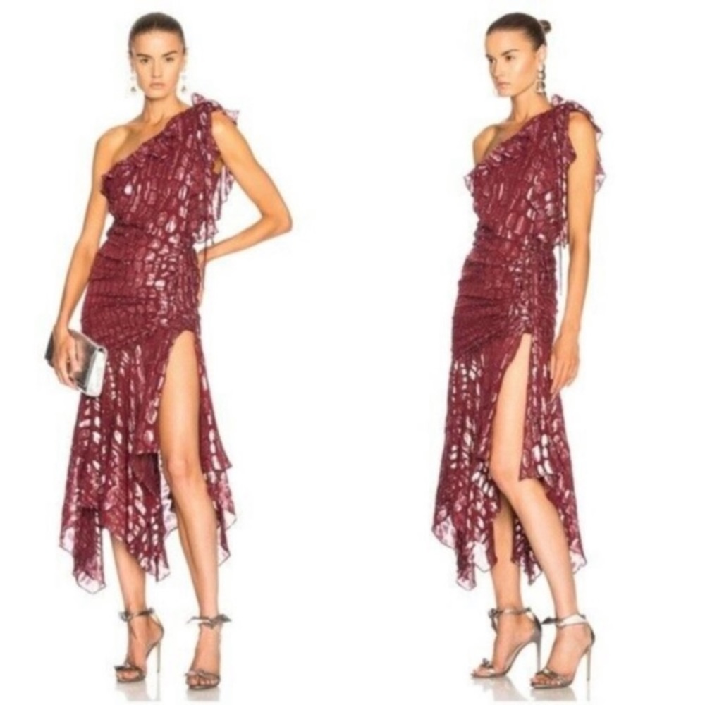 NWT - Veronica Beard Leighton Silk MIDI Dress (2)